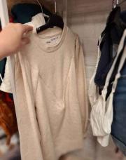 Pull allaitement beige kiabi 