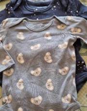 Lot 3 body longue manches 12m