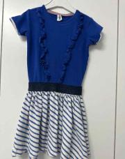 Robe bleu b.nosy 5/6 ans 