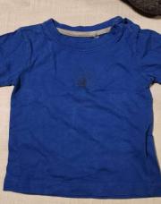 Ti shirt bleu 9 mois 