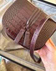 Massimo Dutti burgundy sac