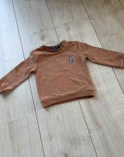 Sweat marron GARÇON chic 80cm