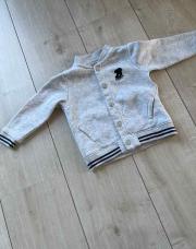 Gilet sweat blanc cassé TAO 18M