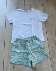 Pyjama été courte manche crocodile 18M