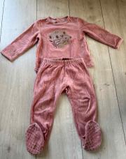 Pyjama velours rose koala la redoute 18M
