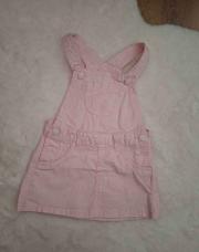 Robe salopette rose taille 80