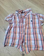 Chemise orange (23mois)