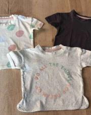 Lot 3 t shirts 9 mois 