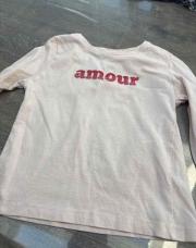 Blouse rose amour KIABI 4 ans 