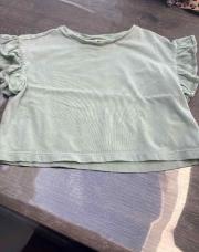 T shirt vert H&M 3/4 ans 