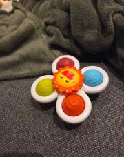 Spinner bébé ventouse 