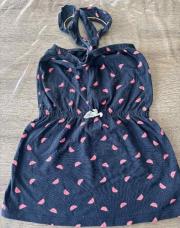 5ans, fille robe tao pastèque 