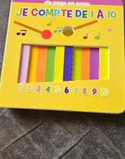 Livre je compte de 1 a 10
