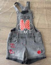 6 ans, fille salopette Minnie 