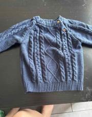 Pull Bleu marine Zeeman 80 cm 