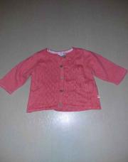 Gilet orange - Tape à l'œil - 53cm/1mois