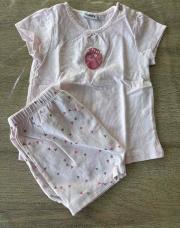 1 an, ensemble fille Noukies 