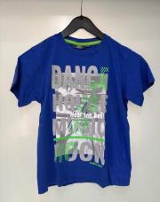 T shirt bleu taille 9 ans 