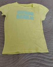 T-shirt jaune 8ans
