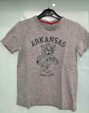 T-shirt gris, tape-à-l’œil taille 8ans 