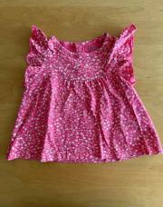 T-shirt rose fleurs bl 81 