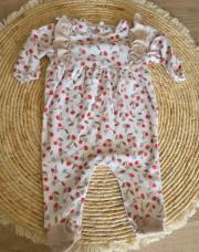 Pyjama cerises 6 mois 