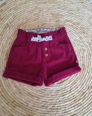 Short okaidi velours 6 mois 
