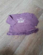 Tshirt longue manche mauve mommy's