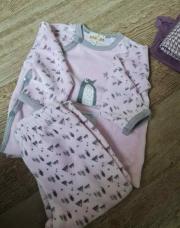 Pyjama rose pingouin