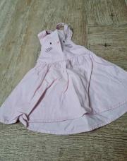 Robe rose lapin