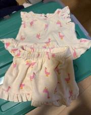 Ensemble canards rose taille 50