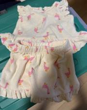 Ensemble canards rose taille 50