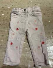 Pantalon à fleur rose 9 mois 