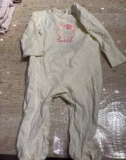 pyjama blanc chat 9 mois 