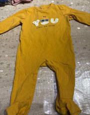 Pyjama jaune 6 mois kiabi 