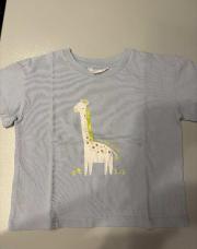 T shirt bleu girafe Mango 98