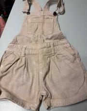 Salopette short beige 98/104