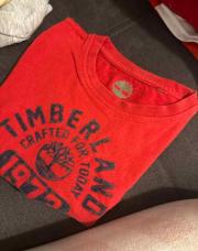 T-shirt rouge timberland 