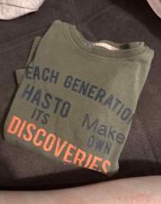 T-shirt vert longues manches  