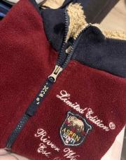 Gilet river Wood bordeau 