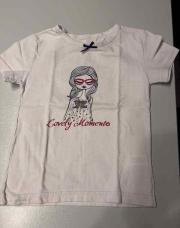 T shirt blanc fille 2/3