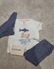Ensemble c&a 3-6mois