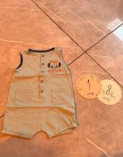 Combi short stitch 18mois 