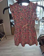 Robe fleurie Tao 12M 