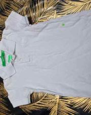 Polos Hugo boss 2 ans blanc 