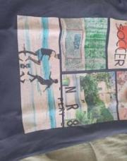 T shirt 10 ans soccer 