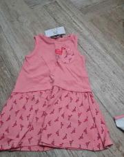 Robe rose flamand rose 