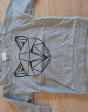 9mois t-shirt loup gris