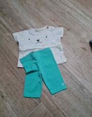 Ensemble zara vert et legging 
