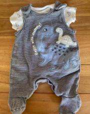 Ensemble salopette ÇA naissance 